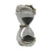 Resin Skull Sand Timer Statues Collectible Figurines Decorative Ornament Scary Halloween Decorations for Home Office