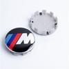 For BMW X1 14PCS 56MM 68MM Car Hub Cap Sticker Wheel Center Cover Decal Decoration Accessories For BMW M X2 X1 X3 X5 X6 X7 E60 Emblem Badge