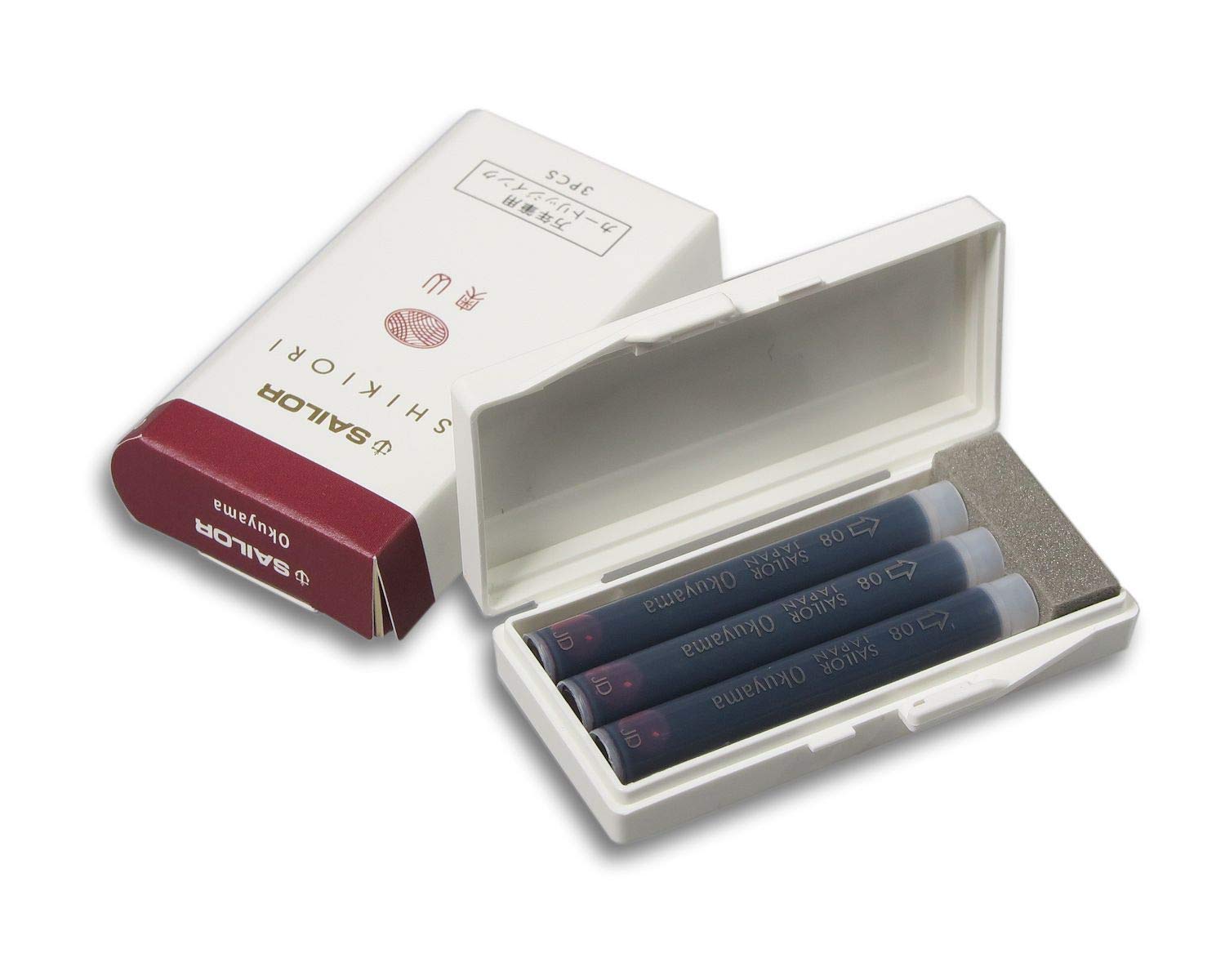 

Sailor Fountain Pen Fountain Pen Cartridge Ink Shikiori Okuyama (3 штуки)