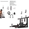 Indoor Wall-Mounted Pull-Up Bar & Sandbag Set
