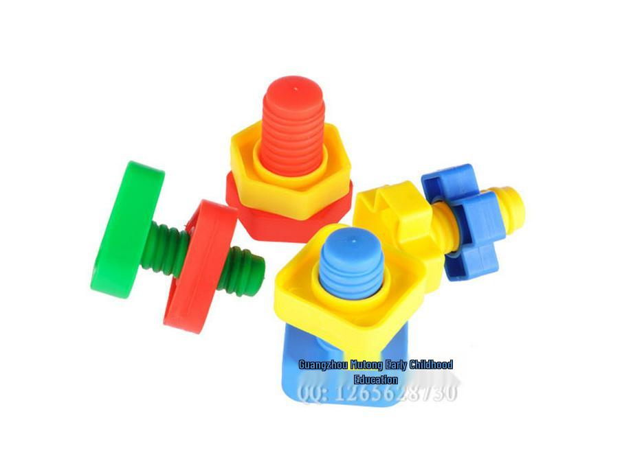 Early Education Screw & Bolt Matching Toy for Toddlers (1-3 Years) - Desktop Assembly Blocks & Learning Aid