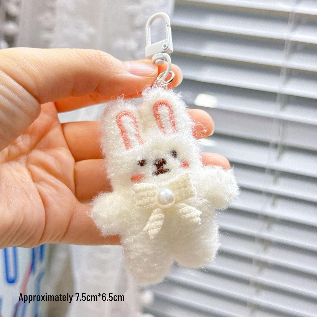 Plush Keychain Charm: Small Pendant Doll for Events & Street Stalls
