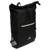 Adidas 24.75L Classic Brand Logo Polyurethane Backpack Unisex Backpack Black JD9565