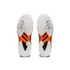 Asics Fabric Fashion Durable Support Low Top Training Shoes Men Sneakers Black Orange 1053A042-001