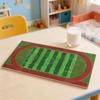 NOLITOY Miniature 1:300 Soccer Field Model Sand Table Diorama Athletics Stadium Architectural Scene Layout Model Sheet DIY Landscape