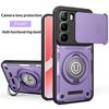 Anti-slip Armor Shockproof Case For Infinix Hot 60i 4G 60 5G Hot 60Pro Plus Camera Lens Protection Metal Ring Stand Back Cover
