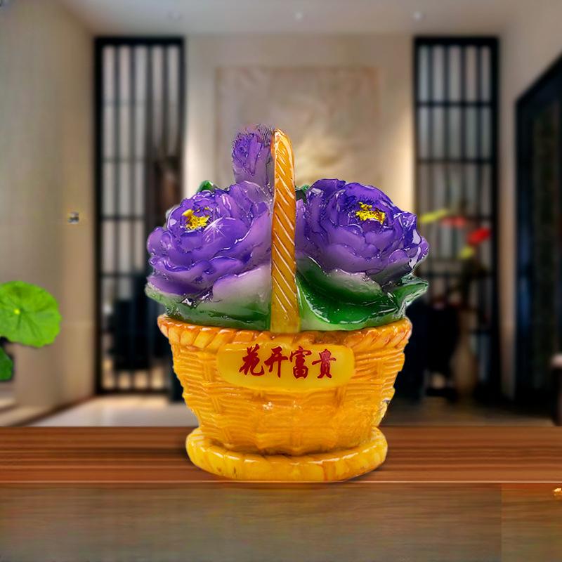 Festival High Cabbage Pen Simple Year After Year Fish Display Large Living Room Wine Cabinet Creative Gifts Small Display
