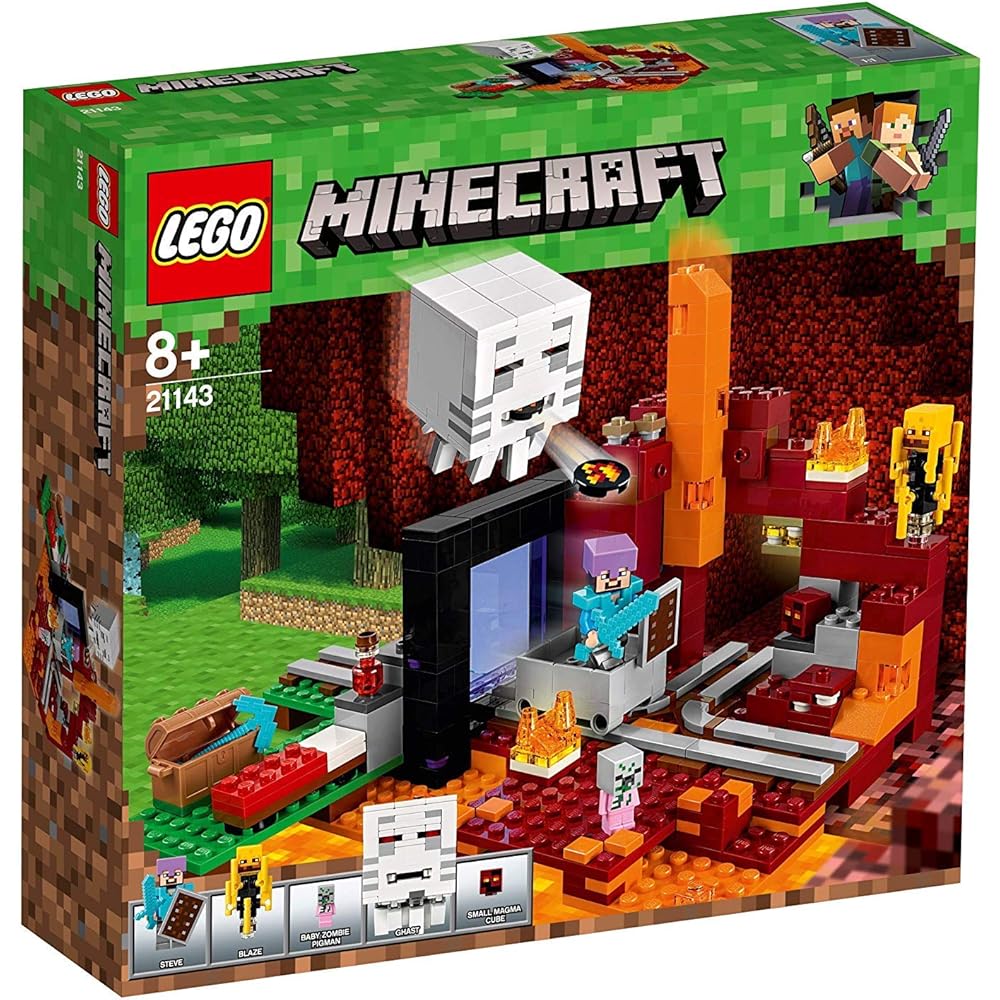 LEGO Minecraft Dark Portal Set 21143 with Figures and Accessories Building Toy