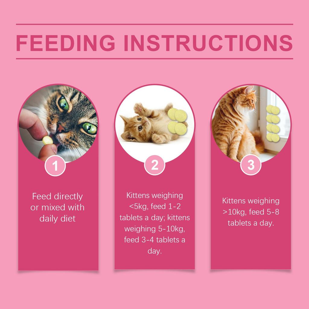 YEGBONG Tabletki na stawy dla kotów (80szt) - Opieka na stawy zwierząt domowych, Ochrona zdrowia stawów Twojego zwierzaka