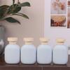2/4 Pezzi Bottiglie Squeeze Vuote da 100ml con Tappo Flip Ricaricabili in Plastica da Viaggio Ricaricabili Per Lozione Shampoo Balsamo
