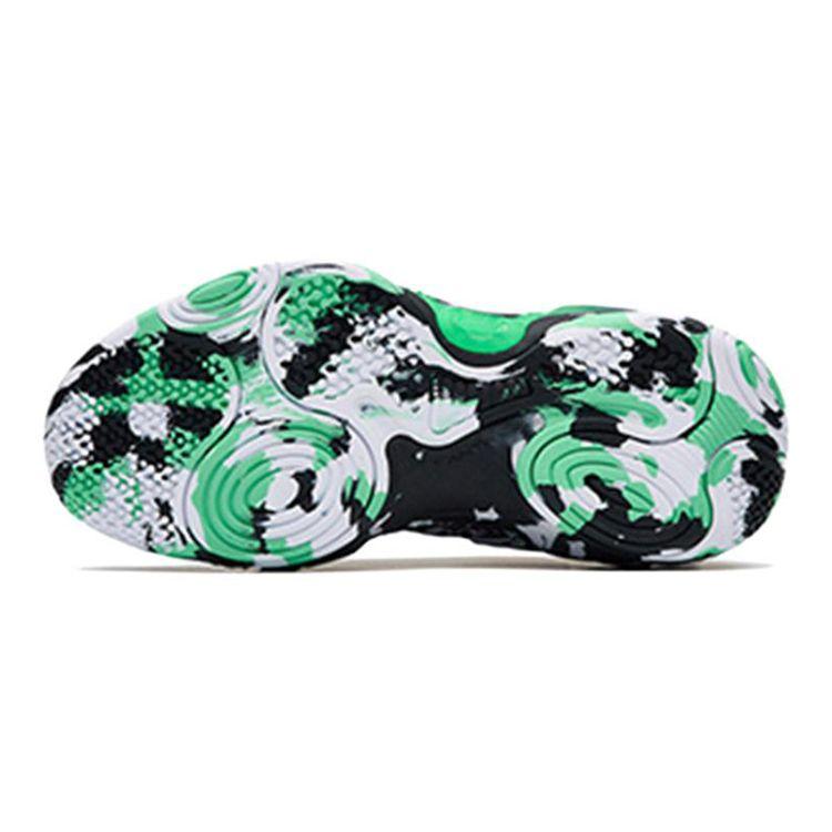 Anta Big Kids  Children Shape 2.0 Round Head Comfortable Shock Absorption Wear Resistant Mid Top Basketball Shoes Kids Basketball Shoes 312231115-5
