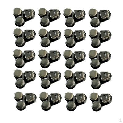 20 Pieces Alloy Shoes Lace Hooks Buckles Repair Hunting Hiking Boots