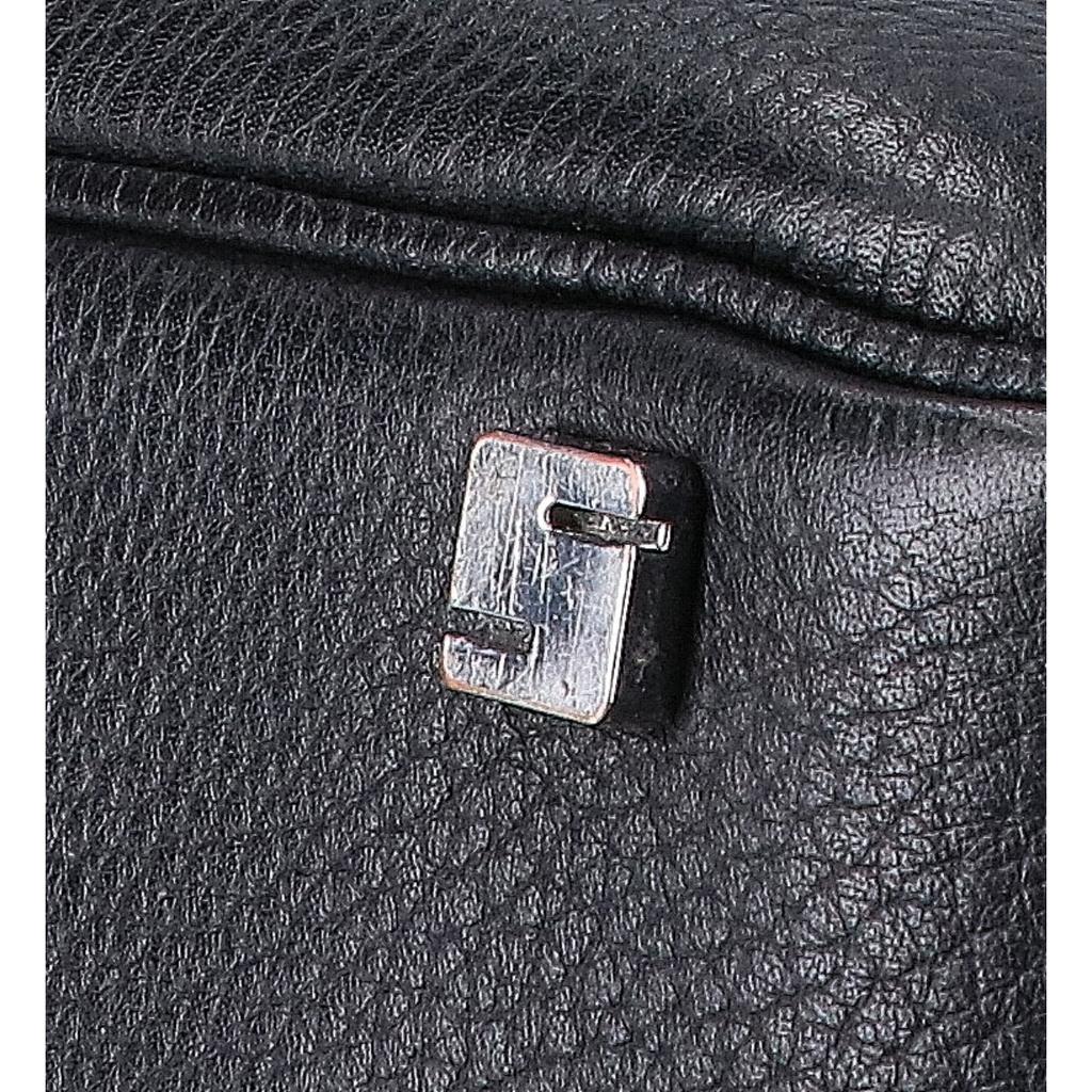 SERAPIAN CACHEMIRE Leder Slim Business Tasche Aktentasche schwarzGebraucht