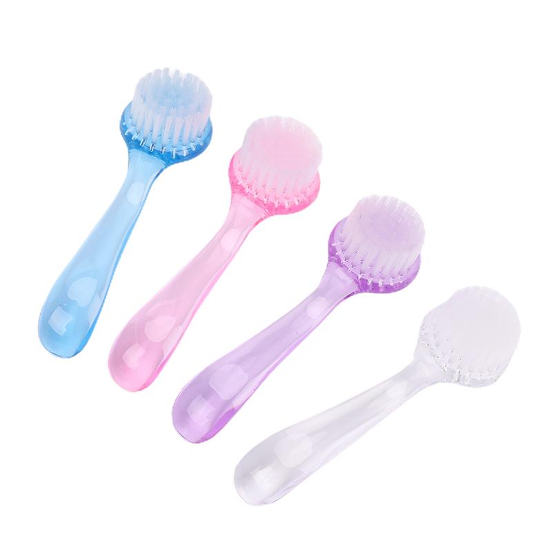 Plastic Handle Nail Brush Professional Manicure Tool Clean Dust Nail Art Tool