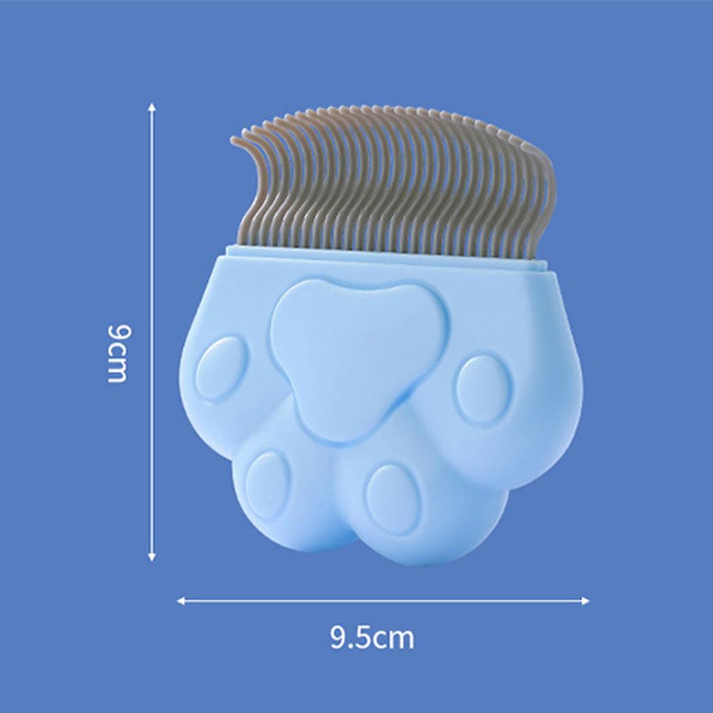 Pet Hair Comb Multipurpose Detangling Remove Knots Cat Massaging Shell Comb for Dogs Cats Long Hair
