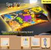 Fluorescent Double-Sided Acrylic Drawing Board for Kids