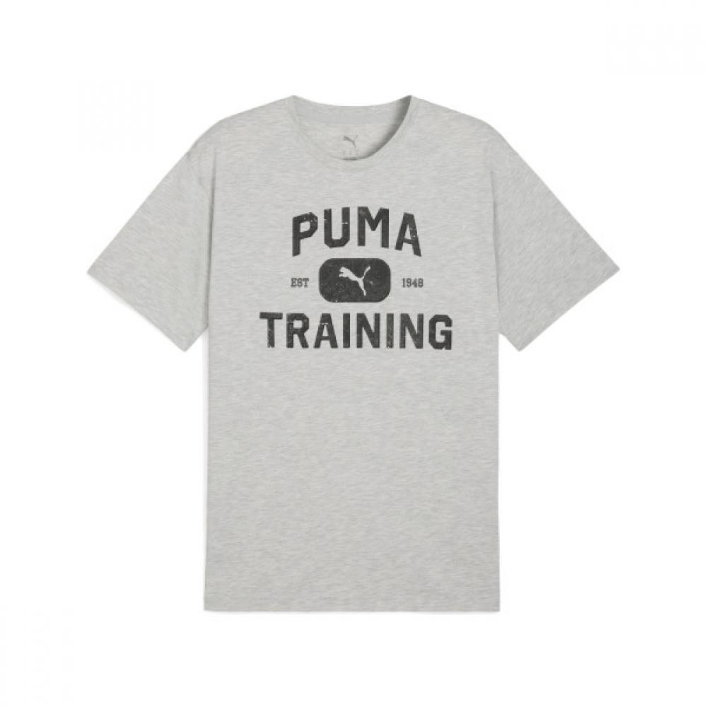 Puma Men S Relaxed Tee Train Logo graphicS