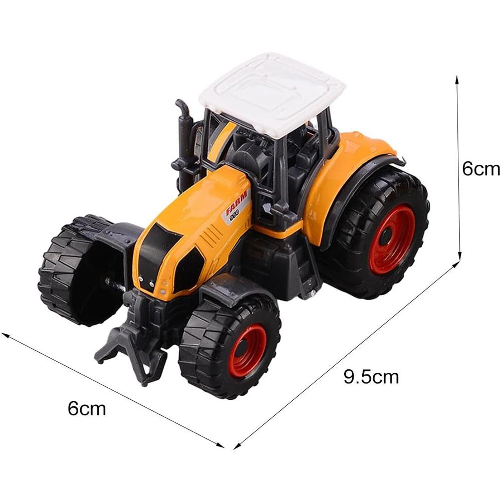 1/64 Metal Alloy Farm Cart Utility Vehicle Model Car Toy, Christmas Gift for Boys Girls