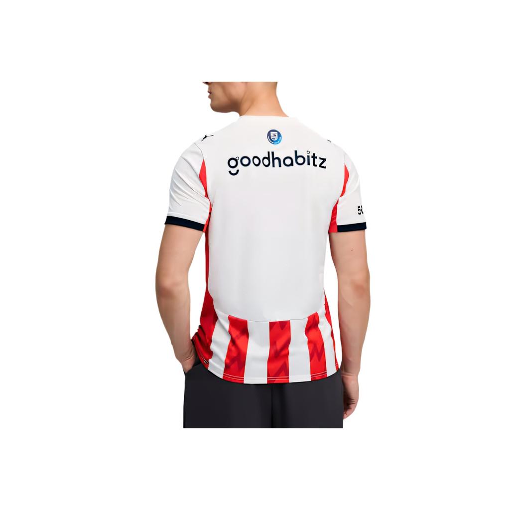 Puma Psv Eindhoven 2025-26 Season Home Edition Casual Sports Minimalist Premium Football Jersey Men jersey 780420-01