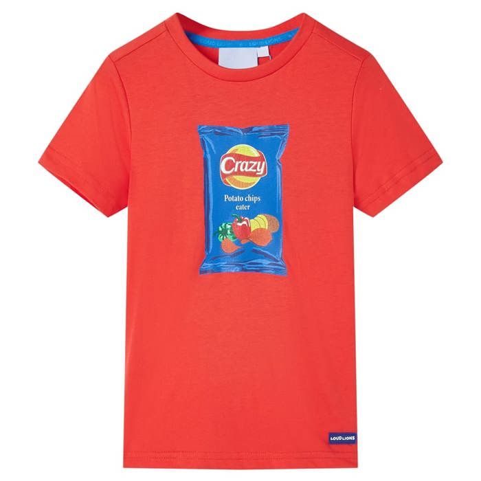 Children's T-shirt with Short Sleeves Red 92/104/116/128/140