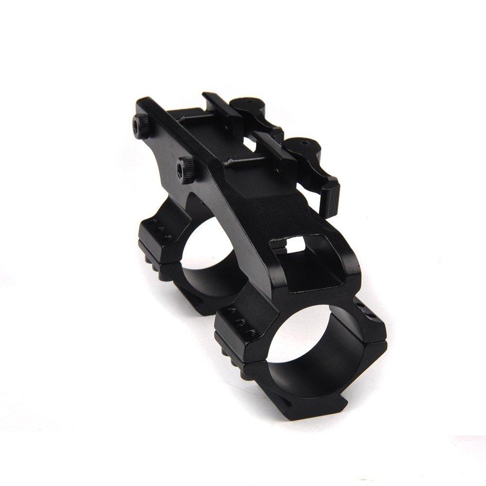 Takela Scope Mount, 25/30mm Ring Diameter, Integrated High Mount Ring, 20mm Rail, QD Lever