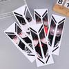 1Pair Waterproof Bike Front Suspension Fork Decals Peeking Eyes Bicycle Front Fork Stickers For Mountain Bike Off Road Bike