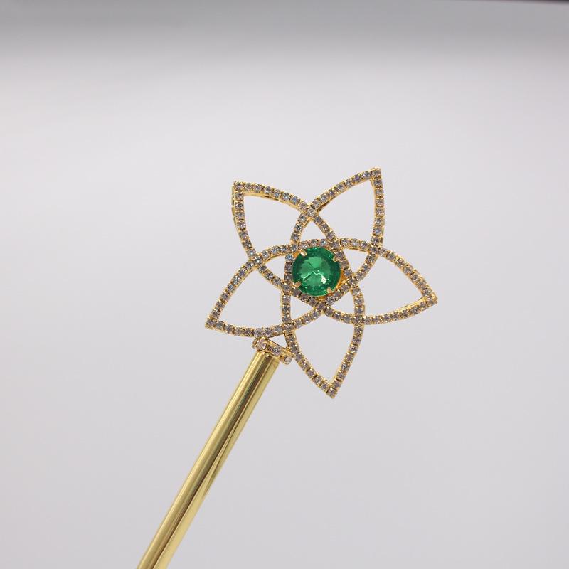 Princess Rhinestone Star Scepter Crown Fairy Wand