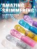 Glitter Stick for Body Art - Portable Shimmer Gel with Sequins, Sparkling Festival & Party Makeup for Face, Hair, Mardi Gras