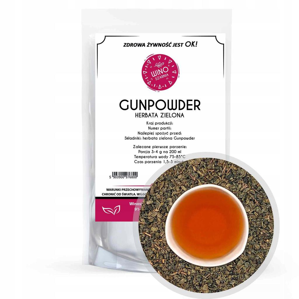 Herbata zielona GUNPOWDER - 500g