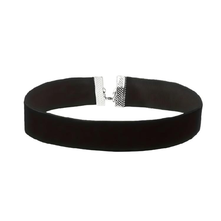 Comfortable Velvets Ribbon Necklace Adjustable Design Clavicle Chain Fashion Accessory for Sensitive Skin