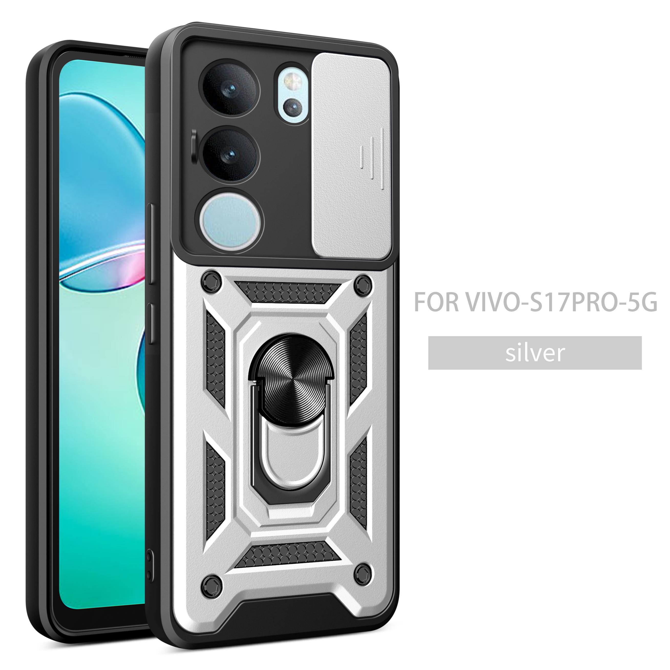 

For Vivo V29 Case Vivo V29 Pro Cover Vivo v29 v29 pro Magnetic Ring Holder Armor Phone Case Slide Camera Protect Back Cover vivo V29