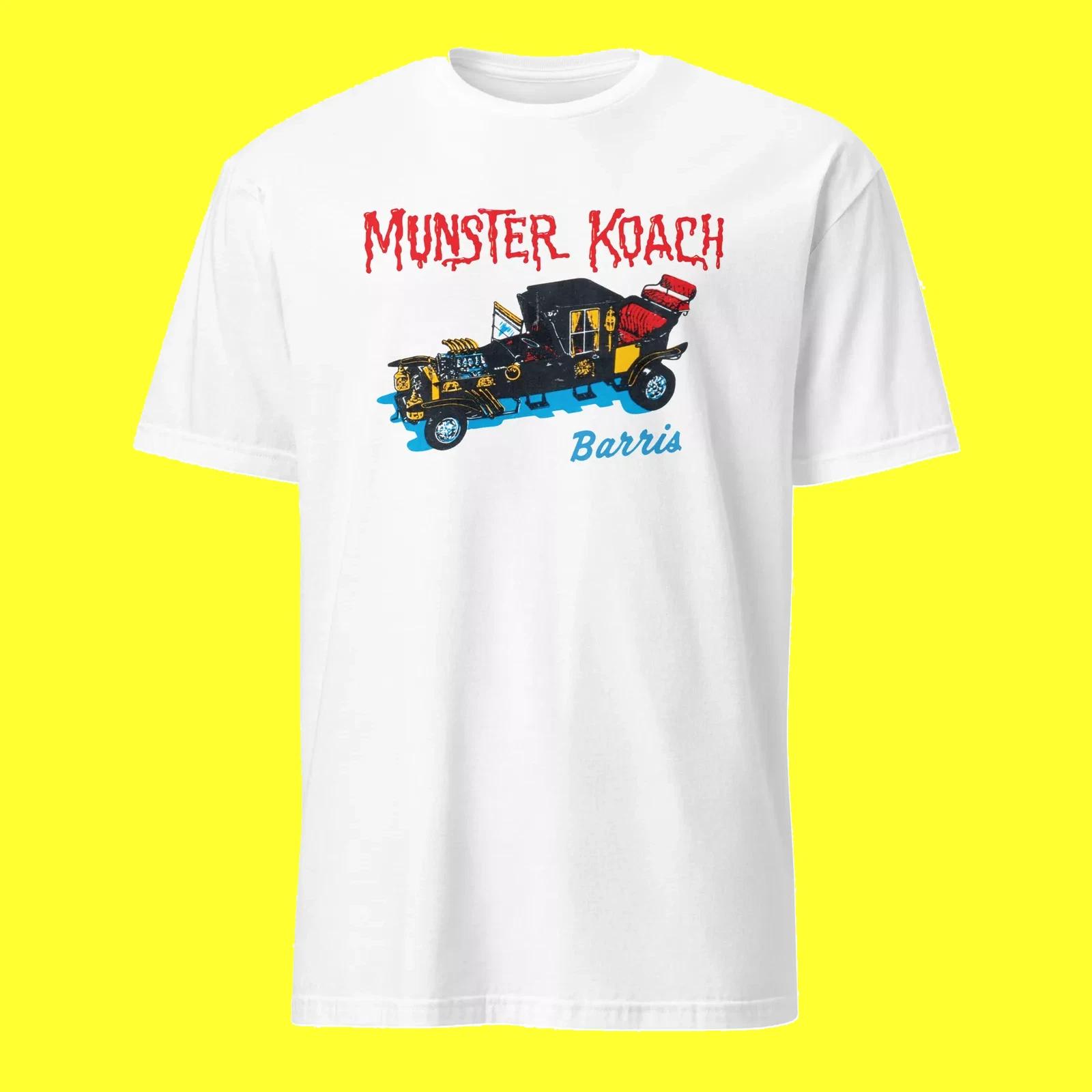 MUNSTERS KOACH - Barris T-Shirt The Munsters 1960 s Horror Comedy TV Retro XXXXL