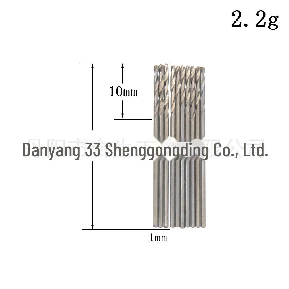 10-Piece High-Speed Steel Twist Drill & 5-Piece Hand Drill Bit Set