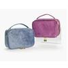 2022 New Fashion Flannel Makeup Bag Portable Portable Cosmetic Storage Bag Large Capacity Travel Cosmetic Case