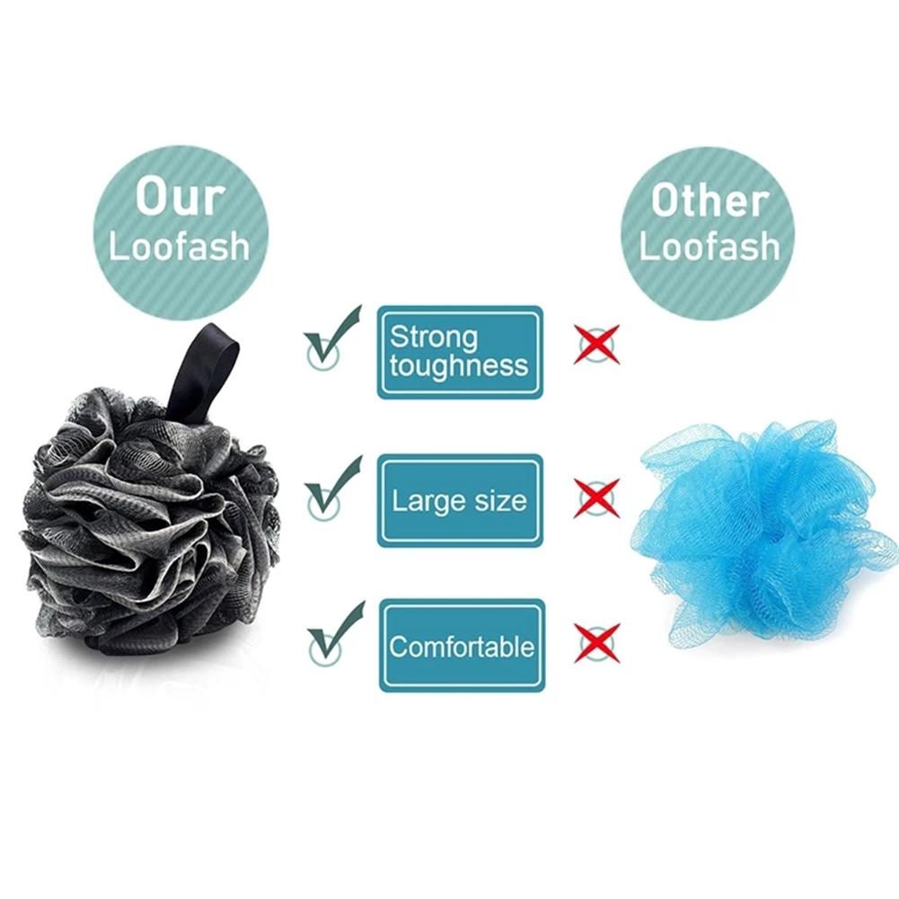 Bath Sponge Bathroom Home Adult Body Wash Brush Clean