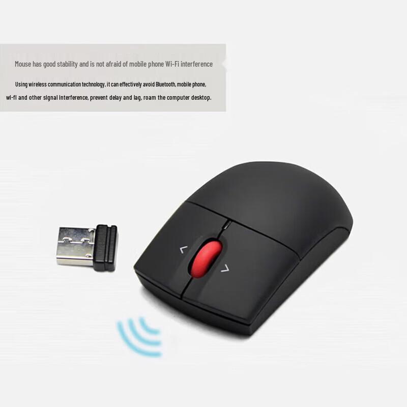 Lenovo ThinkPad Wireless Mouse - Midnight Black