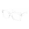 Unisex Thick Black Frame Anti-Blue Light Glasses – Stylish European & American Design