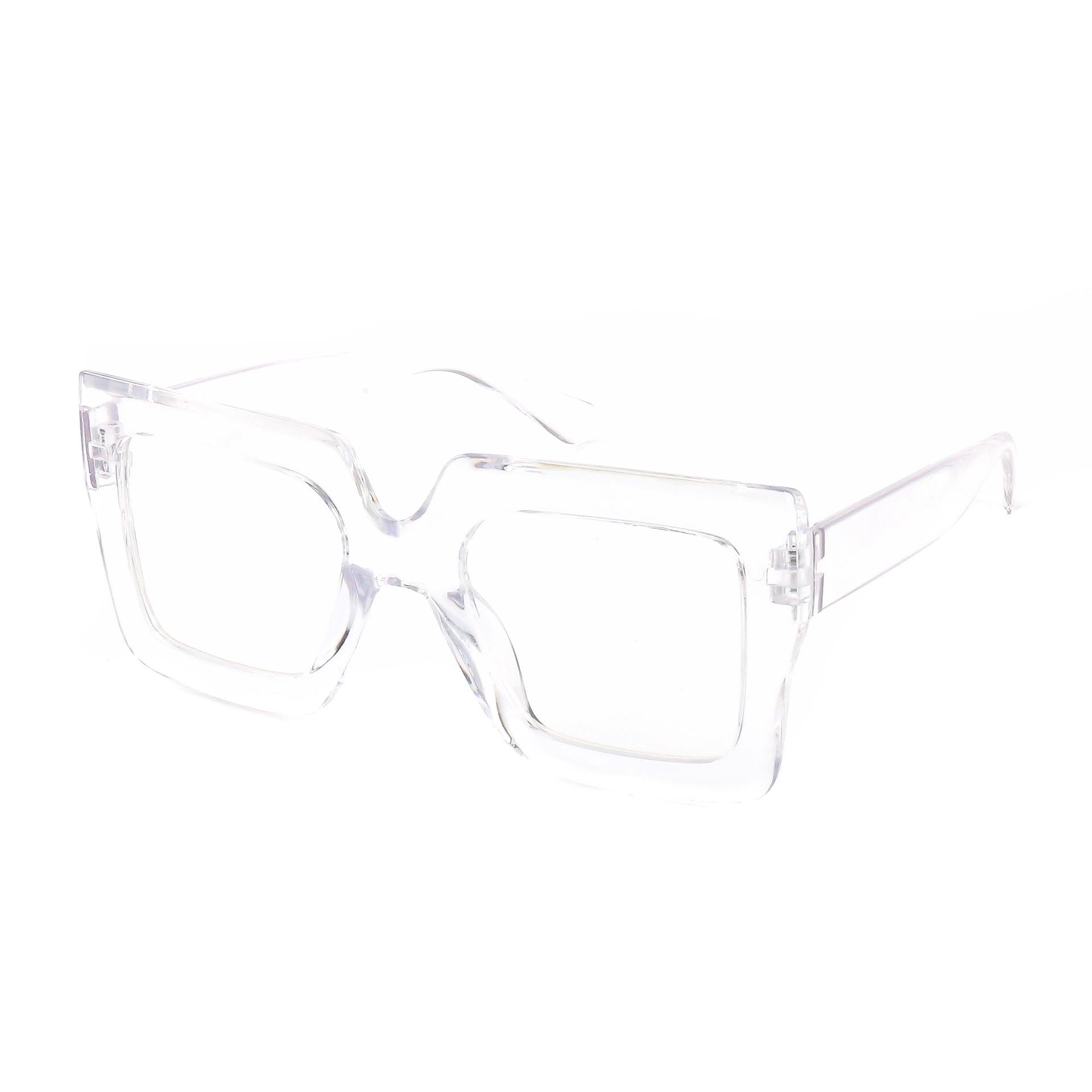 

Unisex Thick Black Frame Anti-Blue Light Glasses – Stylish European & American Design