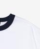 Cargo Bros Washed Heritage Garment Ringer T-Shirt (White)
