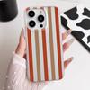 Colorful Vertical Stripes Phone Case For IPhone 11 13 14 PIus 15 12Pro Case 16 17 Pro Max 17Air Case Shockproof Clear Soft Case
