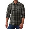 Thickened Long-sleeved Men's Lapel Shirt American Casual Loose Plaid Neutral Jacket