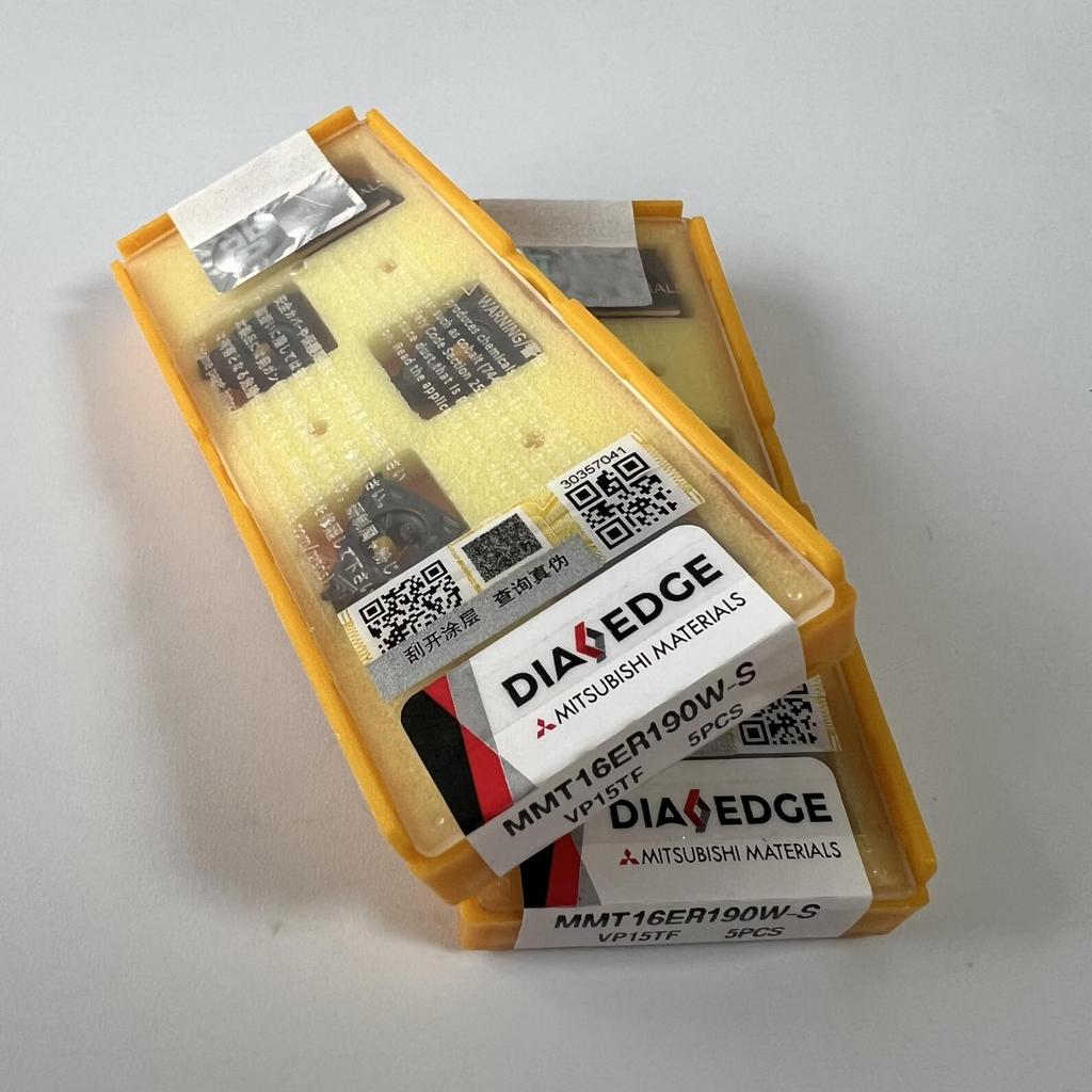 MITSUBISHI / MMT16ER190W-S VP15TF / Carbide CNC Blade 10 Pcs
