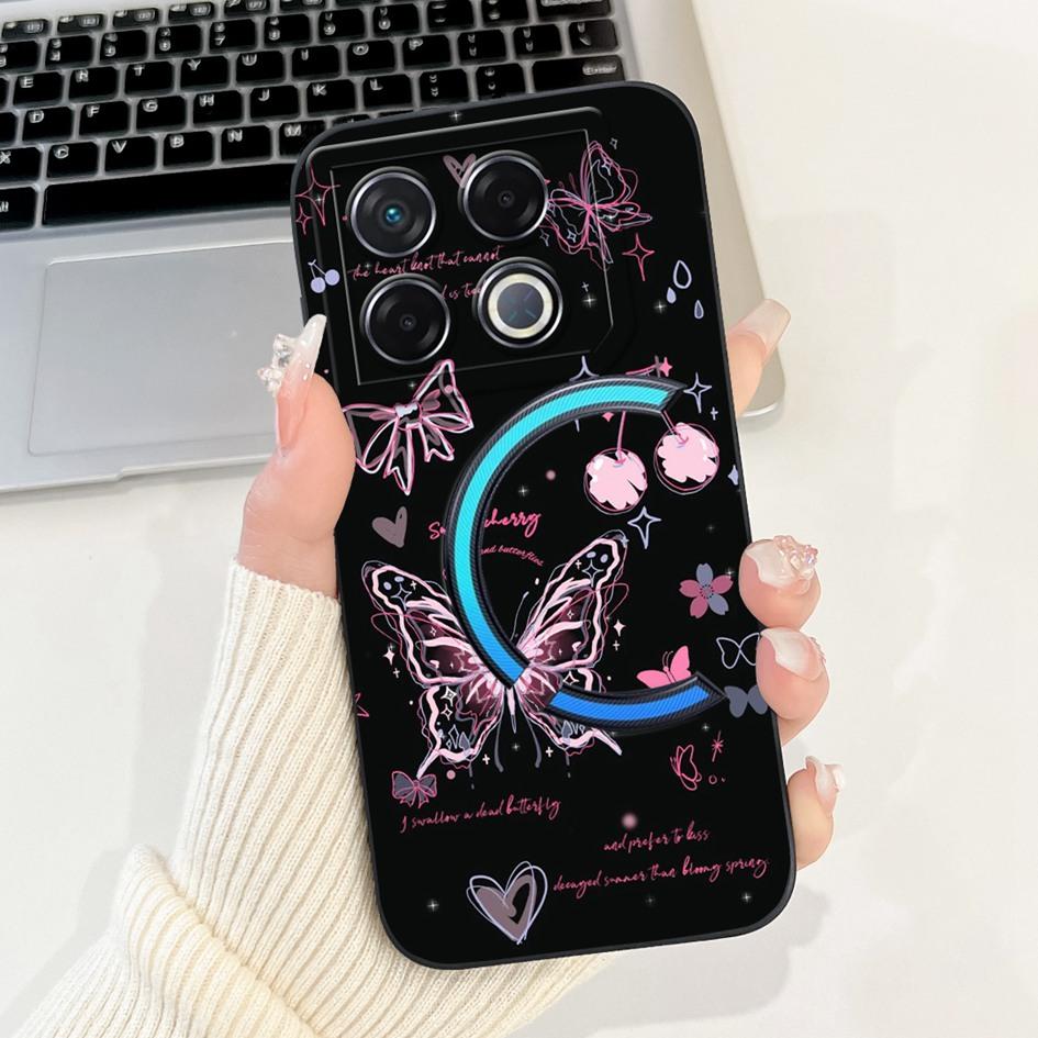 Per Infinix GT 20 Pro 2024 Custodia X6871 Cover Antiurto Fantasia alla Moda Morbido Silicone Opaco Custodia per Telefono Per Infinix GT20 Pro Coque