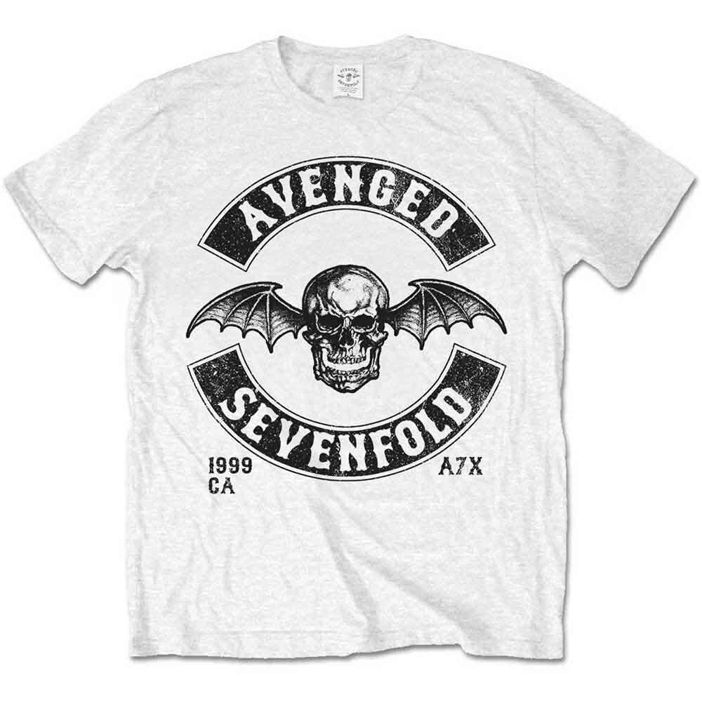 Rockoff Trade Men s Moto Seal T-Shirt, White, Large L
