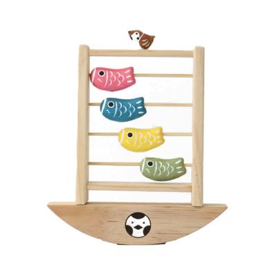Sparrow and Carp Streamer May Doll May Decoration Festival Carp Streamer Carp Streamer Ornament Compact Boy's