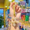 Balloons Dog Keychain With Czech Rhinestones For Gift And Party Decor