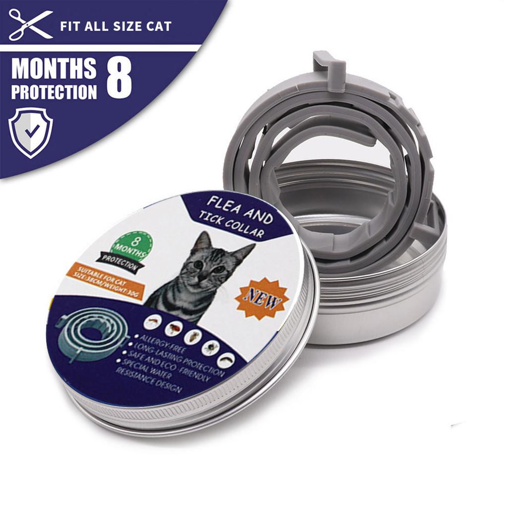 

Flea And Tick Collar Dogs Cats Up To 8 Month Flea Tick Collar синий