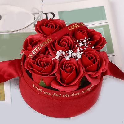 Sapun de baie Cutie cu flori de trandafir Personalitate artificiala in cadou pentru ea