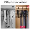 Adjustable Tie Storage Rack Rotating Household Tie Shelf Belt Silk Scarf Holder Cabinet Organizer Hangers Rack