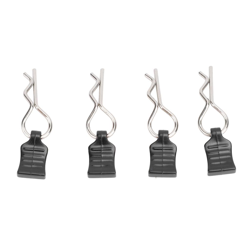 RC Car Body Clip Pin with Pull Tabs Easy to Install RC Car Shell Clip R Pin for 124008 124010 124006 144016 144018
